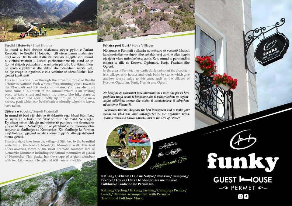 Funky Guest House & Adventures Permet Ngoại thất bức ảnh